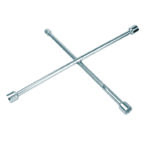 Llave de cruz pulida y cromada de 18"