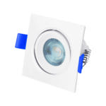 Luminario Cuadrado 7W, Luz Blanca, empotrable dirigible