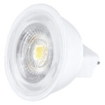 Foco LED Dimeable MR11 3W luz calida - 127V/GU4, caja color