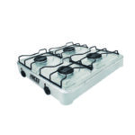 Estufa de mesa 4 quemadores acero inoxidable