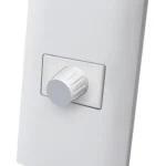 Atenuador de luz rotativo con placa plástica (dimmer)
