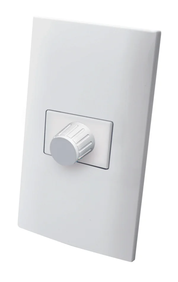 Atenuador de luz rotativo con placa plástica (dimmer)