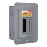 Centro de carga p/empotrar 2 circuitos